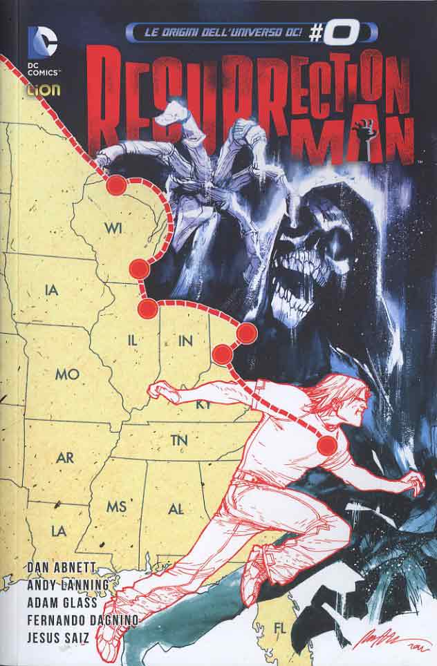 RESURRECTION MAN # 2 una questione di morte o di vita 21-LION- nuvolosofumetti.