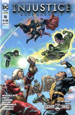 Injustice God among us serie 55-LION- nuvolosofumetti.