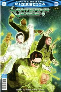 Lanterna verde rinascita 14-LION- nuvolosofumetti.