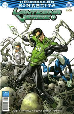 Lanterna verde rinascita 16-LION- nuvolosofumetti.