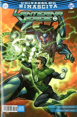 Lanterna verde rinascita 21-LION- nuvolosofumetti.