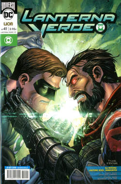 Lanterna verde Rinascita 41-LION- nuvolosofumetti.