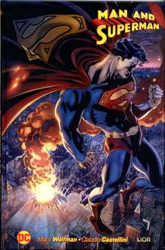 SUPERMAN di Claudio Castellini variant-LION- nuvolosofumetti.