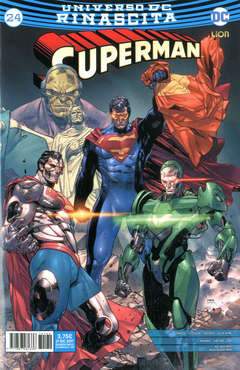 Superman rinascita 24-LION- nuvolosofumetti.