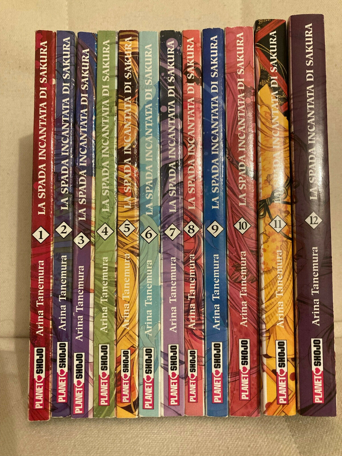 LA SPADA INCANTATA DI SAKURA serie completa di 12 albi - Panini comics