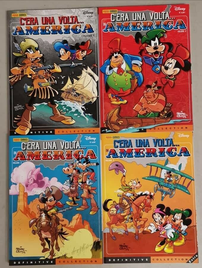 C'era una volta... America dal n 1 al n 4 - Panini Disney, COMPLETE E SEQUENZE, nuvolosofumetti,