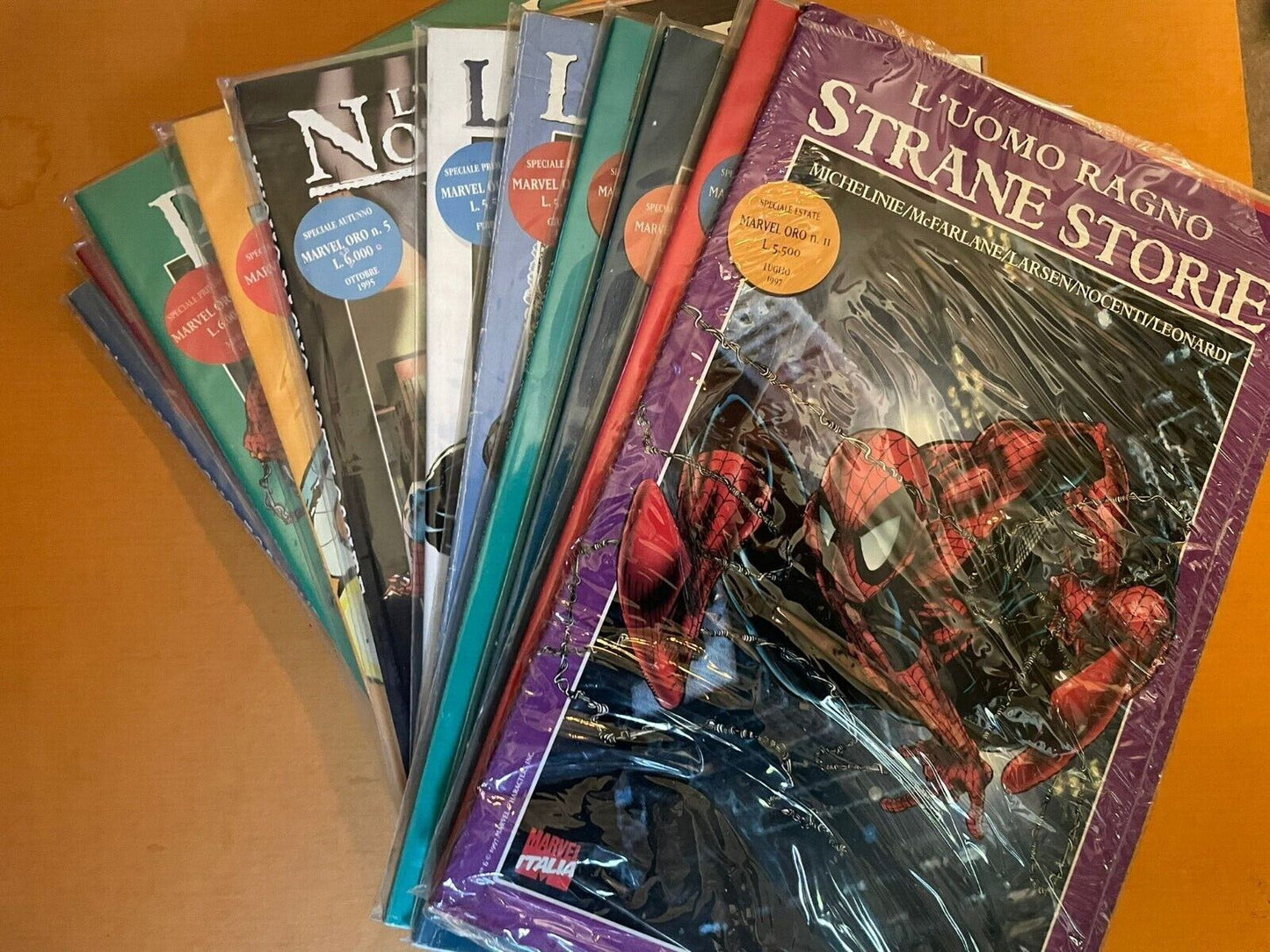 Marvel oro L'Uomo Ragno serie competa dal n 1 al n 11 - Panini