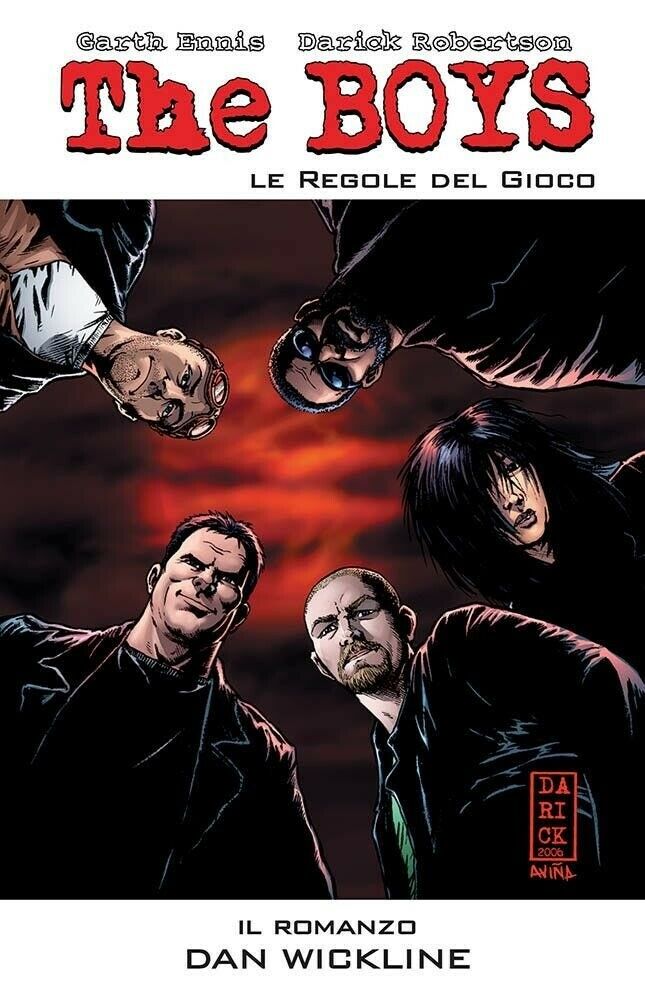 THE BOYS LE REGOLE DEL GIOCO - IL ROMANZO, PANINI COMICS, nuvolosofumetti,