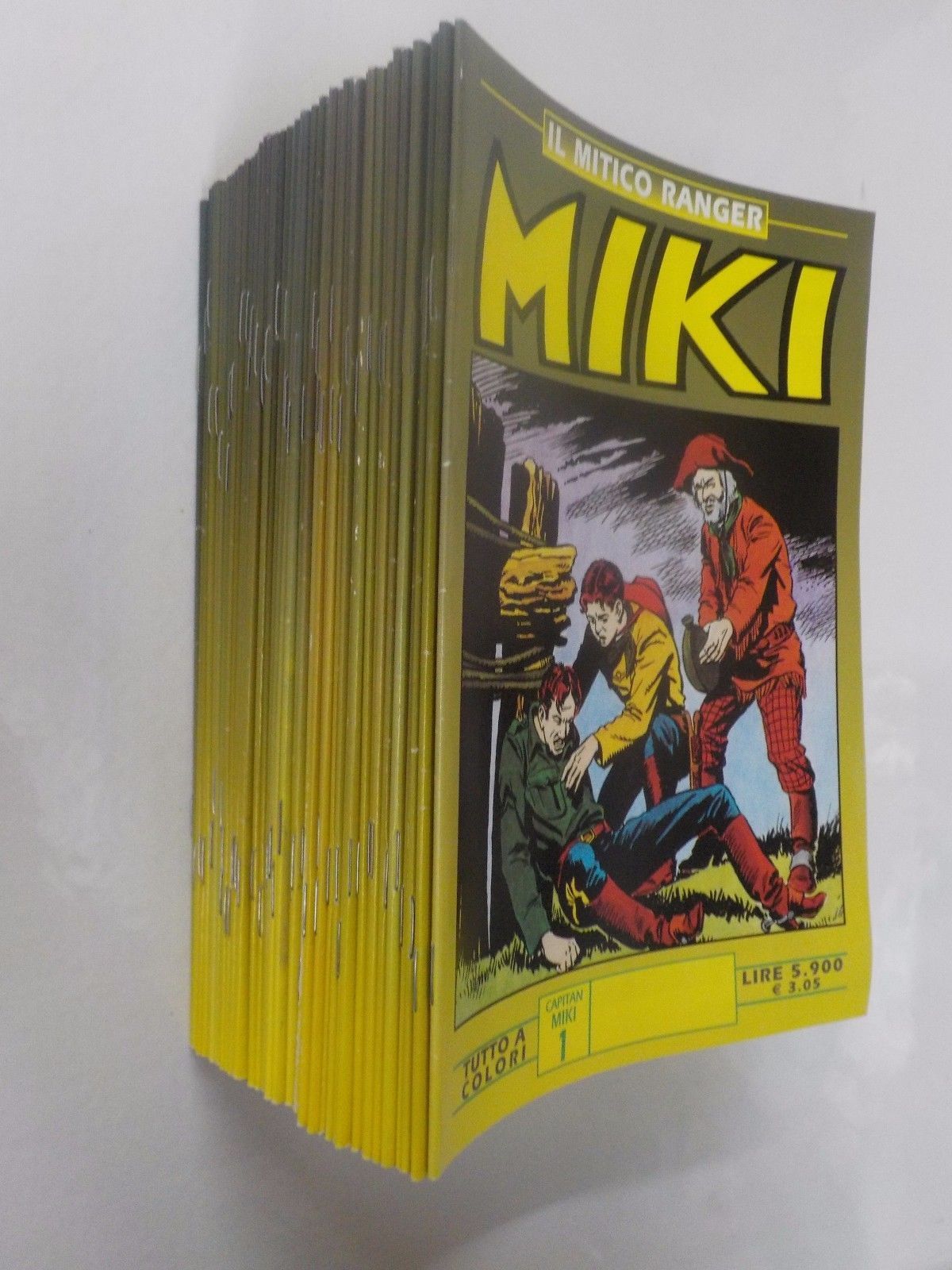 Miki - Il mitico Ranger 1/40 sequenza-COMPLETE E SEQUENZE- nuvolosofumetti.