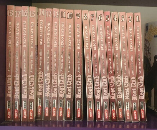 Host Club Cuori in affitto dal n. 1 al n. 18 serie completa - Panini