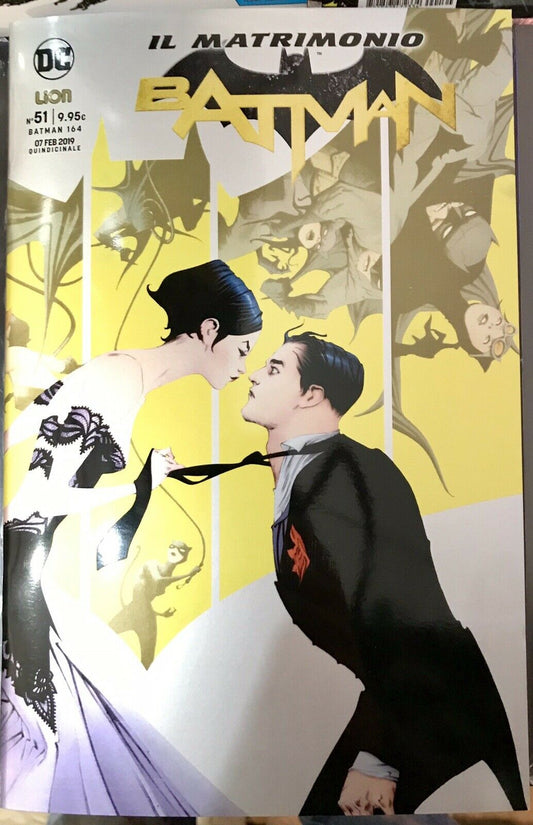 Batman #51variant  il matrimonio Ultralimited, LION, nuvolosofumetti,