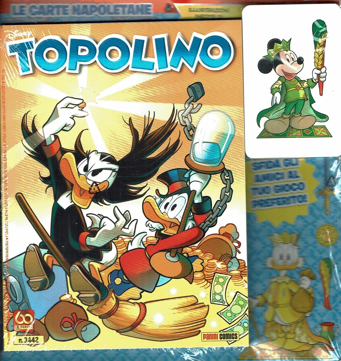 TOPOLINO 3444 + CALENDARIO TOPOLINO 2022