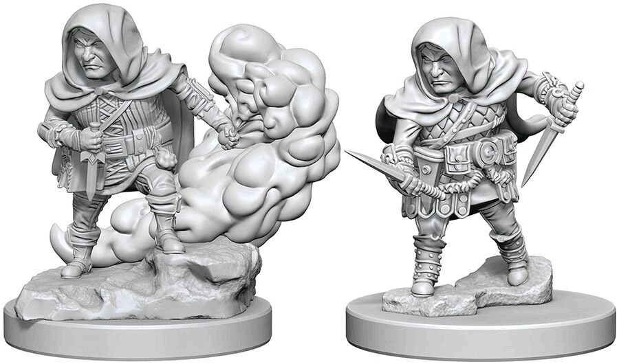 D&D Halfling Male Rogue -Nolzur's-WIZKIDS/NECA- nuvolosofumetti.