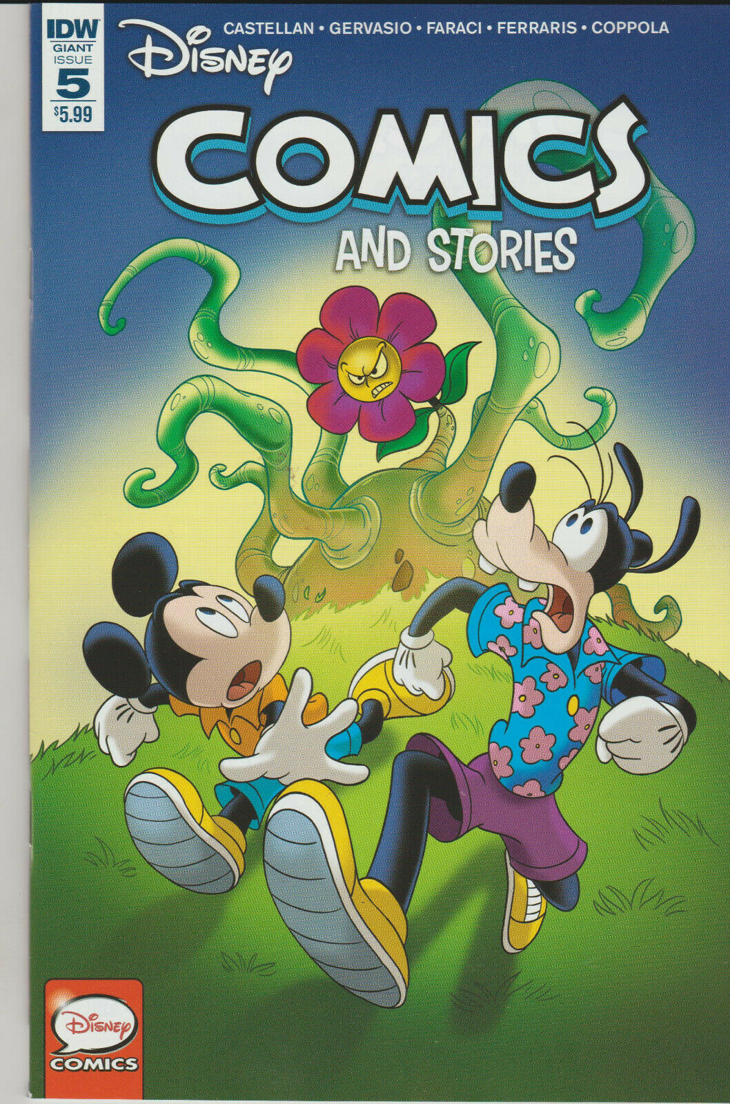 DISNEY COMICS & STORIES # 5 june 2019 1ST PRINT NM-IDW PUBLISHING- nuvolosofumetti.
