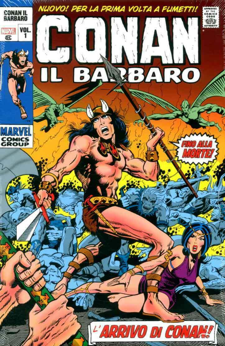 CONAN OMNIBUS l'era Marvel 1, PANINI COMICS, nuvolosofumetti,