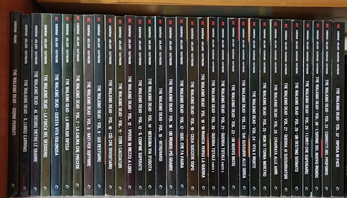 The Walking Dead dal n. 1 al n. 32 serie completa in italiano - PRIMA EDIZIONE - Saldapress