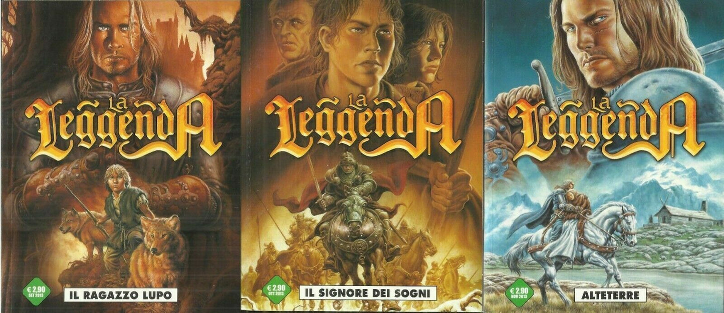 la leggenda dal n 1 al n 3 - Cosmo editore