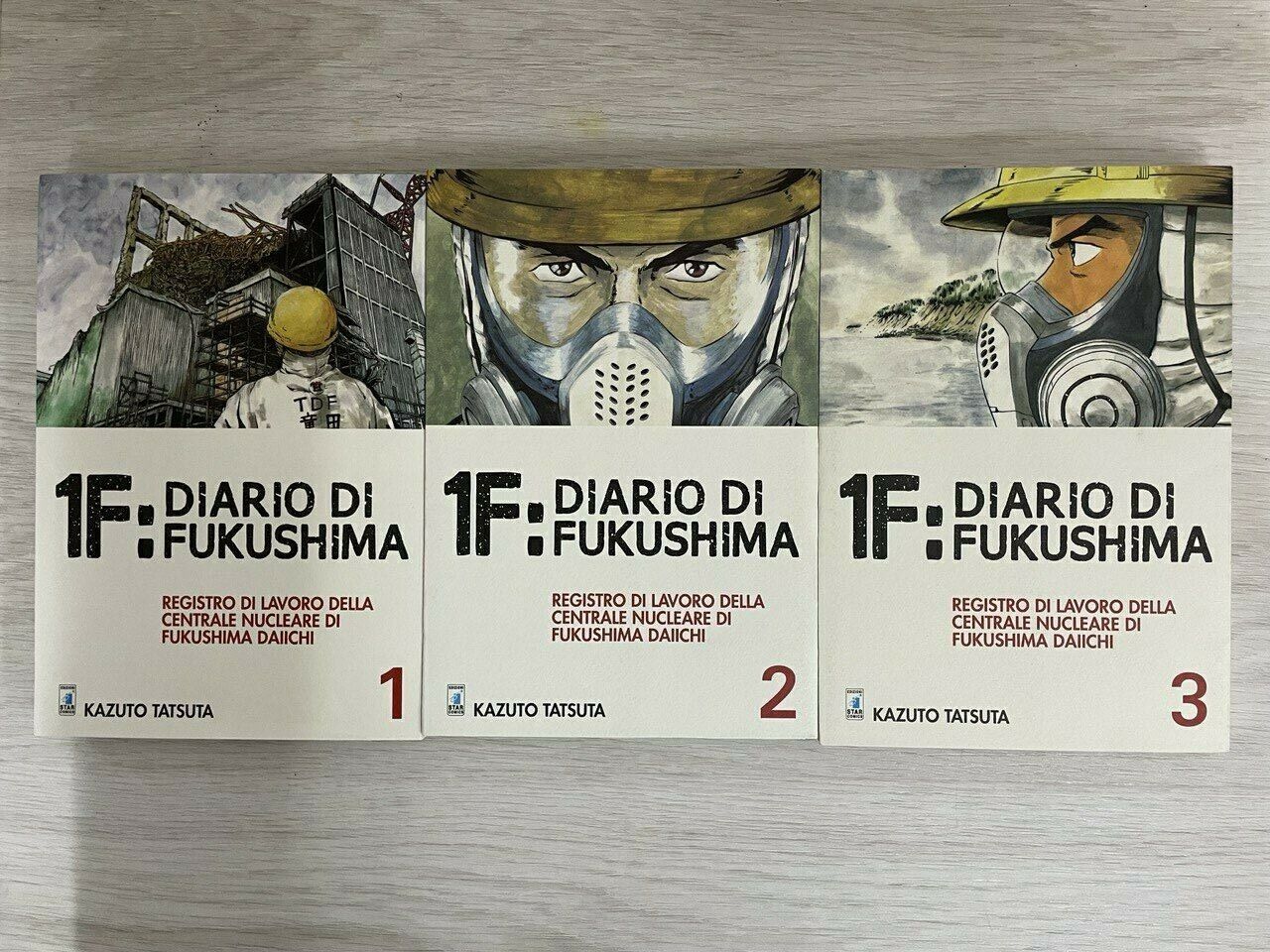 1F Diario di Fukushima serie completa di 3 volumi