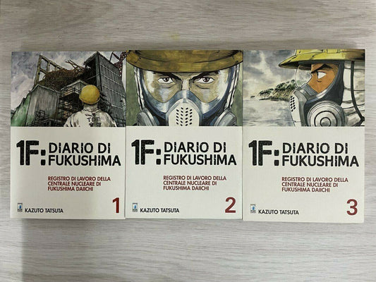 1F Diario di Fukushima serie completa di 3 volumi