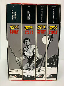 Tex story dal n 1 al n 4 con cofanetto - Mondadori, COMPLETE E SEQUENZE, nuvolosofumetti,