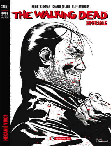 THE WALKING DEAD NEGAN E` VIVO VARIANT GOLD, SALDAPRESS, nuvolosofumetti,