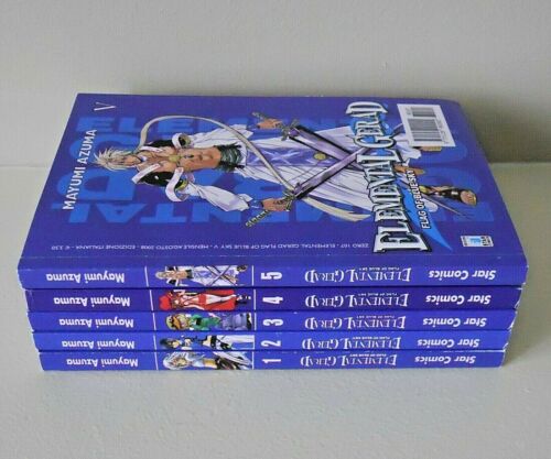 Elemental Gerad Flag blue sky serie completa di 5 albi