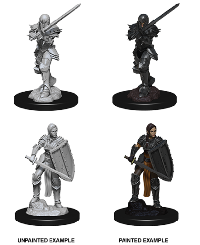 D&D nolzur'S MARVELOUS NON VERNICIATA Miniatures: CACCIA DELL'UOMO DONNA-WIZKIDS/NECA- nuvolosofumetti.