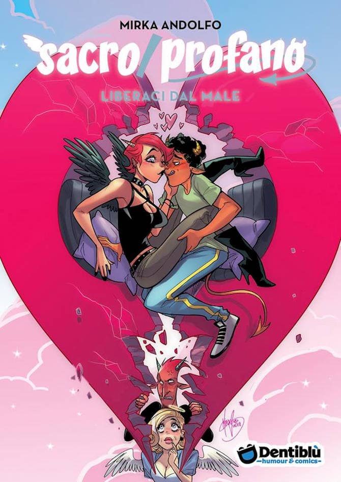 SACRO PROFANO 6 LIBERACI DAL MALE 6-DENTIBLU- nuvolosofumetti.