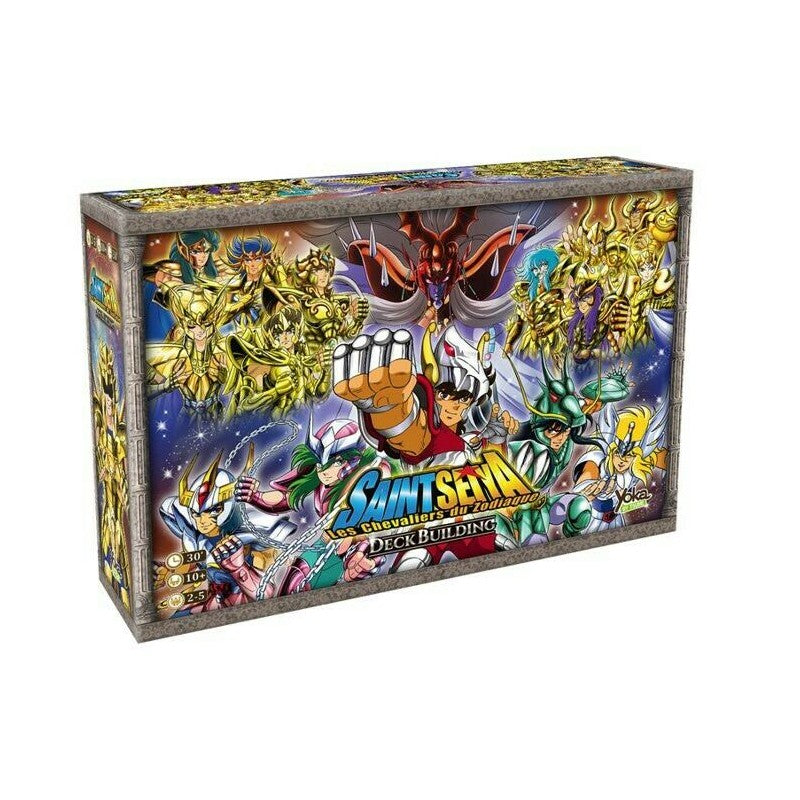 SAINT SEIYA deck building I CAVALIERI DELLO ZODIACO gioco da tavolo GHENOS GAMES, 3 Emme, nuvolosofumetti,