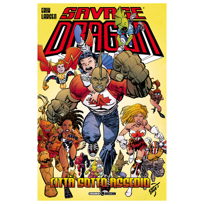 SAVAGE DRAGON 41 CITTA` SOTTO ASSEDIO 41