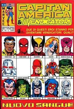 CAPITAN AMERICA E I VENDICATORI 10-EDIZIONI STAR COMICS- nuvolosofumetti.