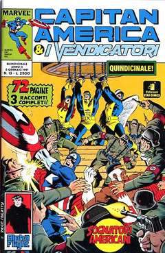 CAPITAN AMERICA E I VENDICATORI 13-EDIZIONI STAR COMICS- nuvolosofumetti.