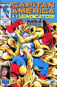 CAPITAN AMERICA E I VENDICATORI 19-EDIZIONI STAR COMICS- nuvolosofumetti.