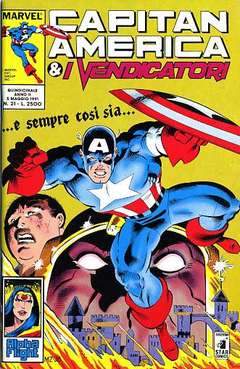 CAPITAN AMERICA E I VENDICATORI 21-EDIZIONI STAR COMICS- nuvolosofumetti.