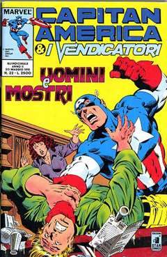 CAPITAN AMERICA E I VENDICATORI 22-EDIZIONI STAR COMICS- nuvolosofumetti.