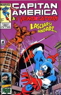 CAPITAN AMERICA E I VENDICATORI 28-EDIZIONI STAR COMICS- nuvolosofumetti.