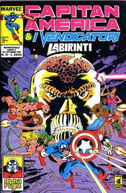 CAPITAN AMERICA E I VENDICATORI 31-EDIZIONI STAR COMICS- nuvolosofumetti.