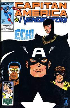 CAPITAN AMERICA E I VENDICATORI 33-EDIZIONI STAR COMICS- nuvolosofumetti.