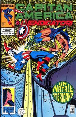 CAPITAN AMERICA E I VENDICATORI 34-EDIZIONI STAR COMICS- nuvolosofumetti.