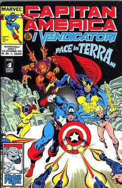 CAPITAN AMERICA E I VENDICATORI 35-EDIZIONI STAR COMICS- nuvolosofumetti.