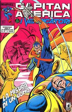 CAPITAN AMERICA E I VENDICATORI 37-EDIZIONI STAR COMICS- nuvolosofumetti.