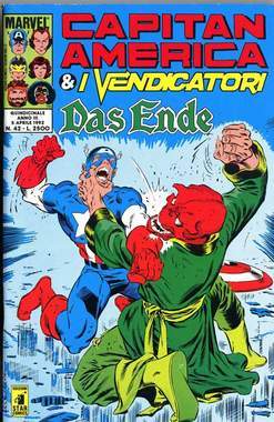 CAPITAN AMERICA E I VENDICATORI 42-EDIZIONI STAR COMICS- nuvolosofumetti.