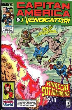 CAPITAN AMERICA E I VENDICATORI 48-EDIZIONI STAR COMICS- nuvolosofumetti.