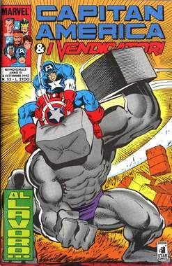 CAPITAN AMERICA E I VENDICATORI 52-EDIZIONI STAR COMICS- nuvolosofumetti.