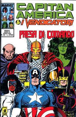 CAPITAN AMERICA E I VENDICATORI 63-EDIZIONI STAR COMICS- nuvolosofumetti.