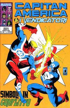 CAPITAN AMERICA E I VENDICATORI 66-EDIZIONI STAR COMICS- nuvolosofumetti.
