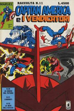 CAPITAN  AMERICA  RACCOLTA 11-EDIZIONI STAR COMICS- nuvolosofumetti.