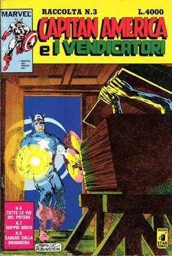 CAPITAN AMERICA E I VENDICATORI RACCOLTA 3-EDIZIONI STAR COMICS- nuvolosofumetti.