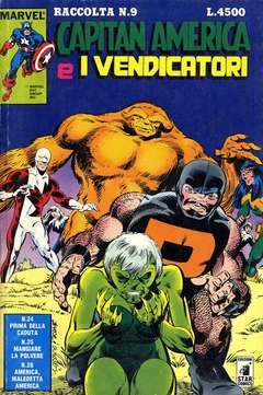 CAPITAN  AMERICA  RACCOLTA 9-EDIZIONI STAR COMICS- nuvolosofumetti.