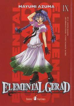ELEMENTAL GERAD 9-EDIZIONI STAR COMICS- nuvolosofumetti.